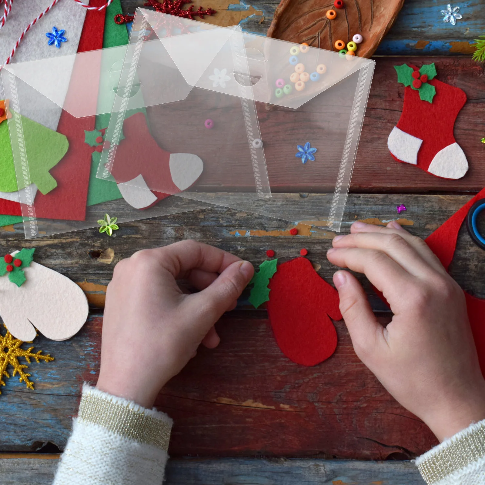 

15 шт. сумки для хранения для счетов, сумки для документов, безопасный материал, конверты для открыток, простой дизайн, держатель для штампов