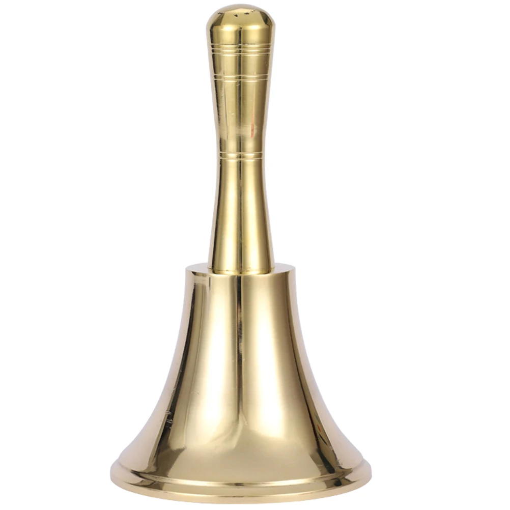 

H Ring Hotel Service Metal Bell For Bar Bells Vintage Desk Metal Customer Brass Call H held Classic nament Gift