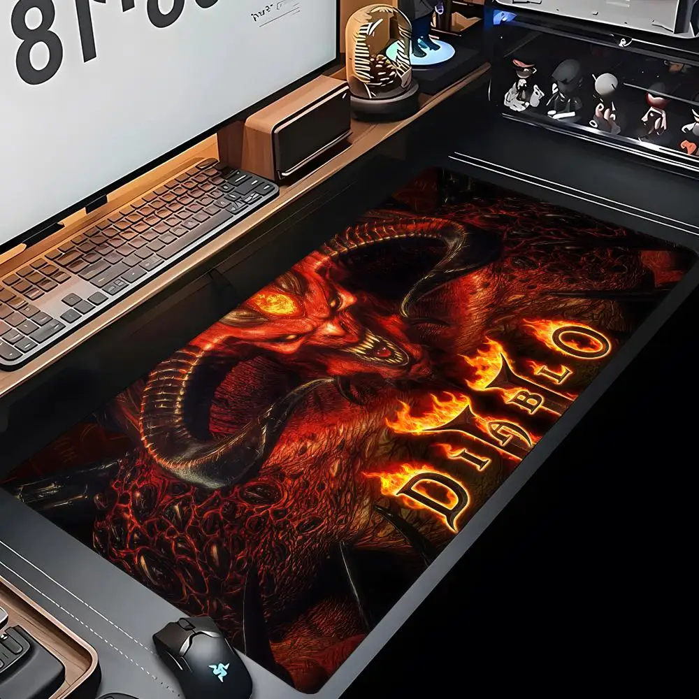 

MINISO-Game D-Diablo 3 4 Mouse Pad Gaming Mousepad Abstract Large 900x400x5mm PC Desk