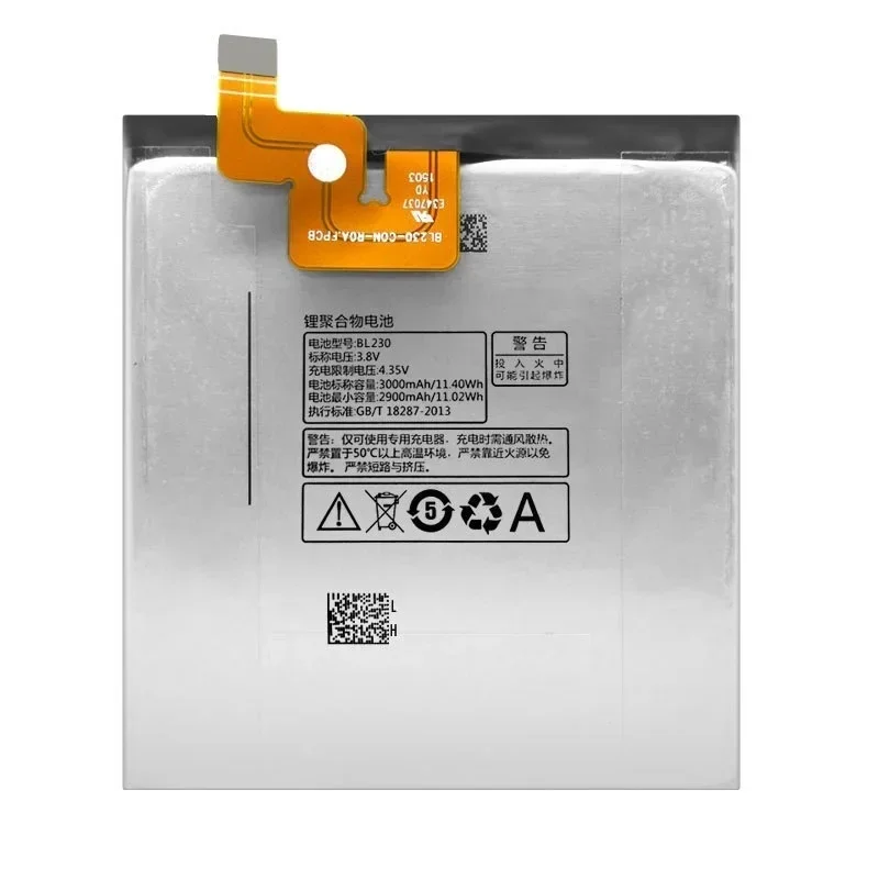 2900 Mah BL230  Li-ion Battery for Lenovo Vibe Z2 K920 Mini Z2W Z2T Mobile Phone Battery + FREE TOOLS