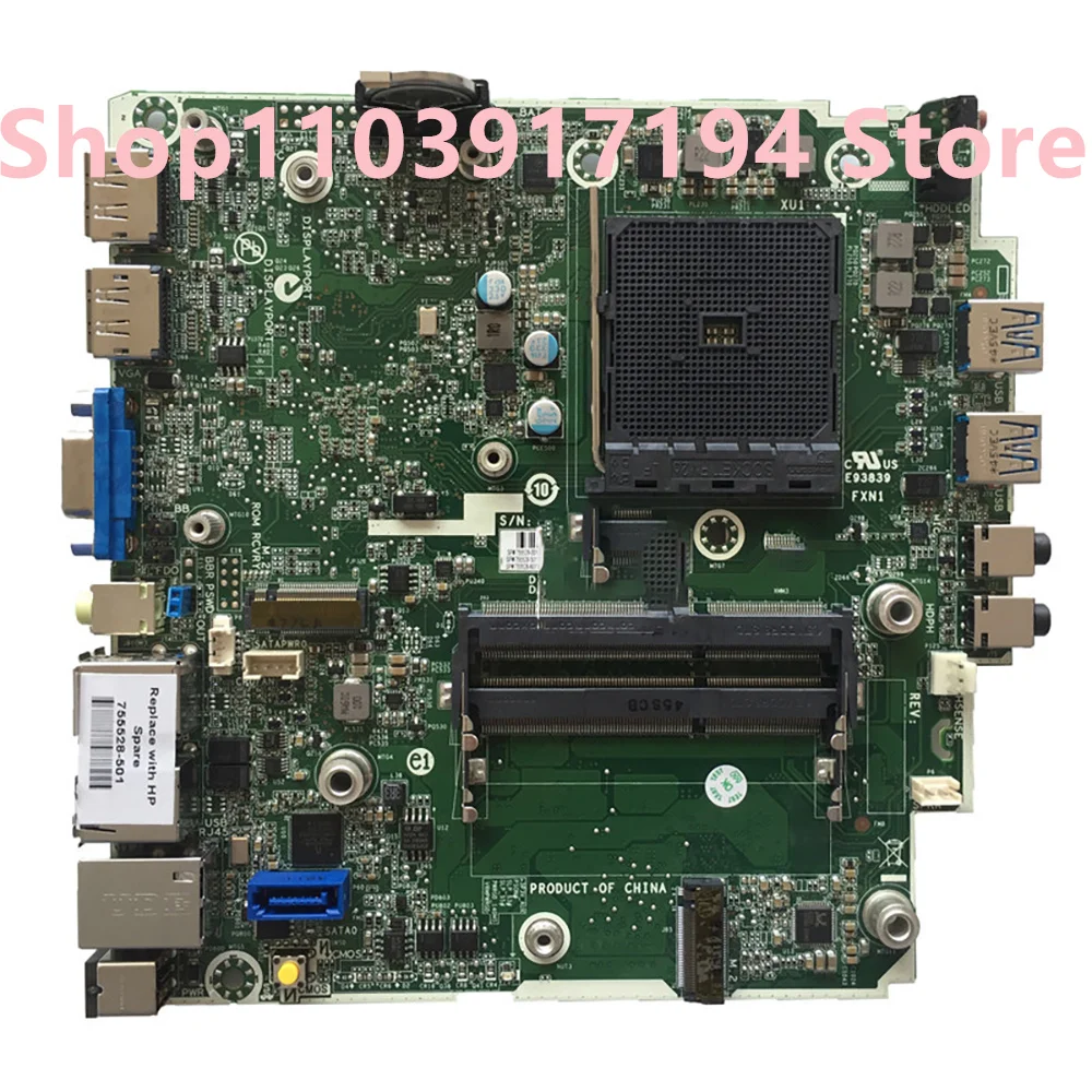 

FOR HP Elitedesk 705 G1 DM 755528-501 754910-001 Motherboard