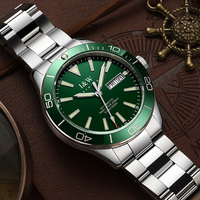 CARNIVAL Brand Mechanical Watches Luxury Sapphire Calendar NH36 Movement Automatic Wristwatches Waterproof for Men Montre Homme