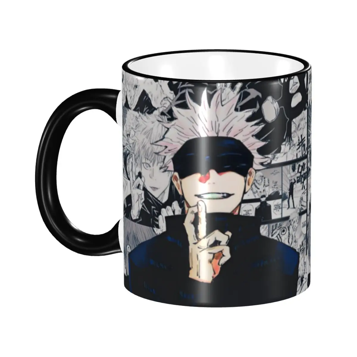 

Personalized J-Jujutsus K-Kaisens Coffee Mug DIY Harajuku Comic Anime Ceramic Tea Milk Cups