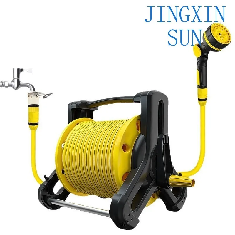 Cheap price New garden water pipe reel trolley Water hose drum for garden water pipe storage