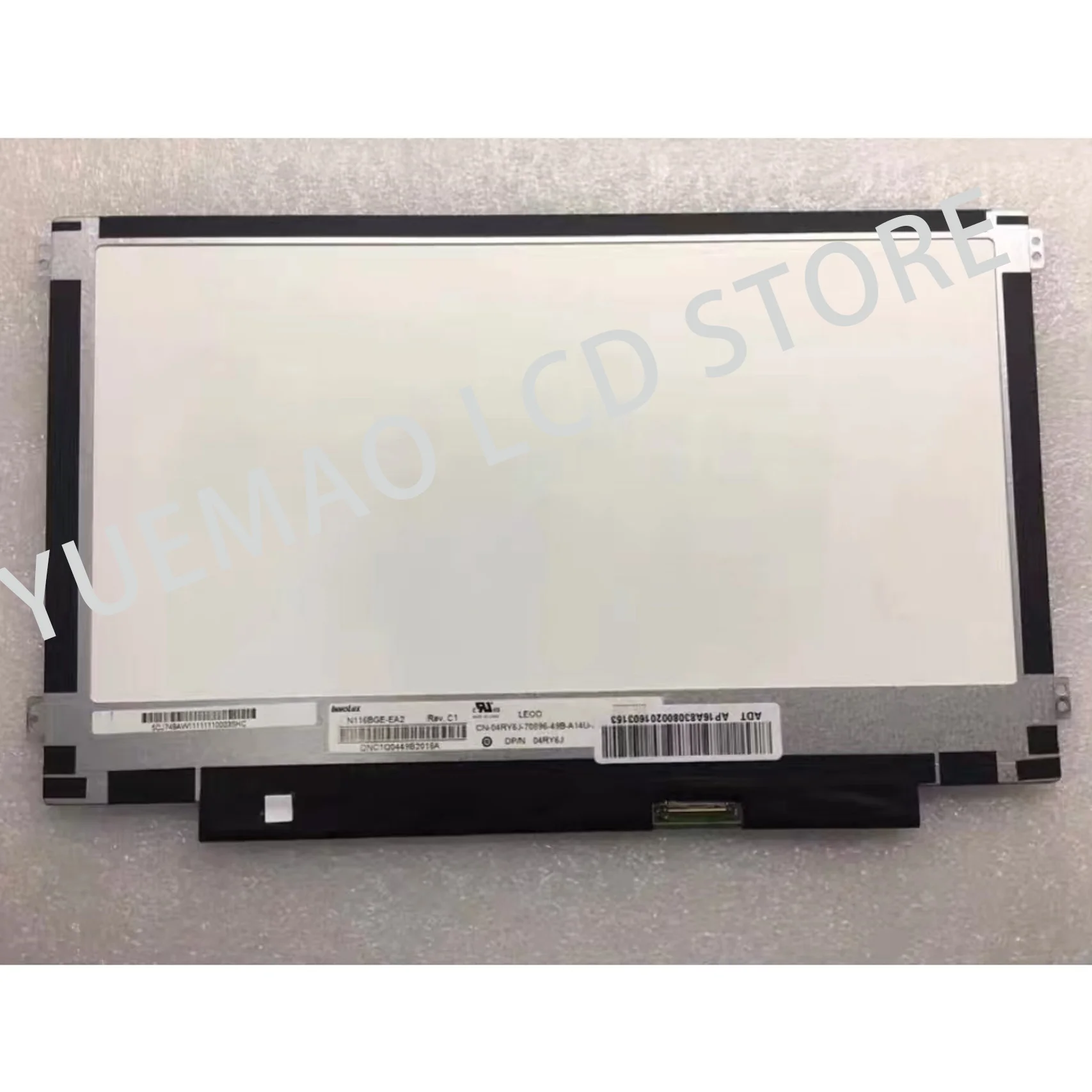 Imagem -03 - Magro Tela Lcd do Portátil N116bca-ea1 Nv116whm-n45 B116xan04.0 Lp116wh7-spb1 Ips 1366*768 Edp 30pin Display Matriz Nova Substituição 11.6