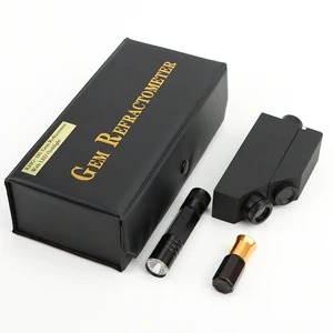 Professioneller Schmuck Edelstein-Refatometer, Emerald-Werkzeugwerkzeug mit LED-Licht, Doppel, RHG 1.30-1.81 8 Hauptfeuerfeuerverkäufe - №8