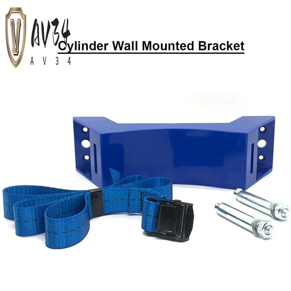 

AV34-Cylinder Mounted Bracket Gas Cylinder Bracket Durable ABS Gas Cylinder Holder For Camper Motorhome RV Caravan