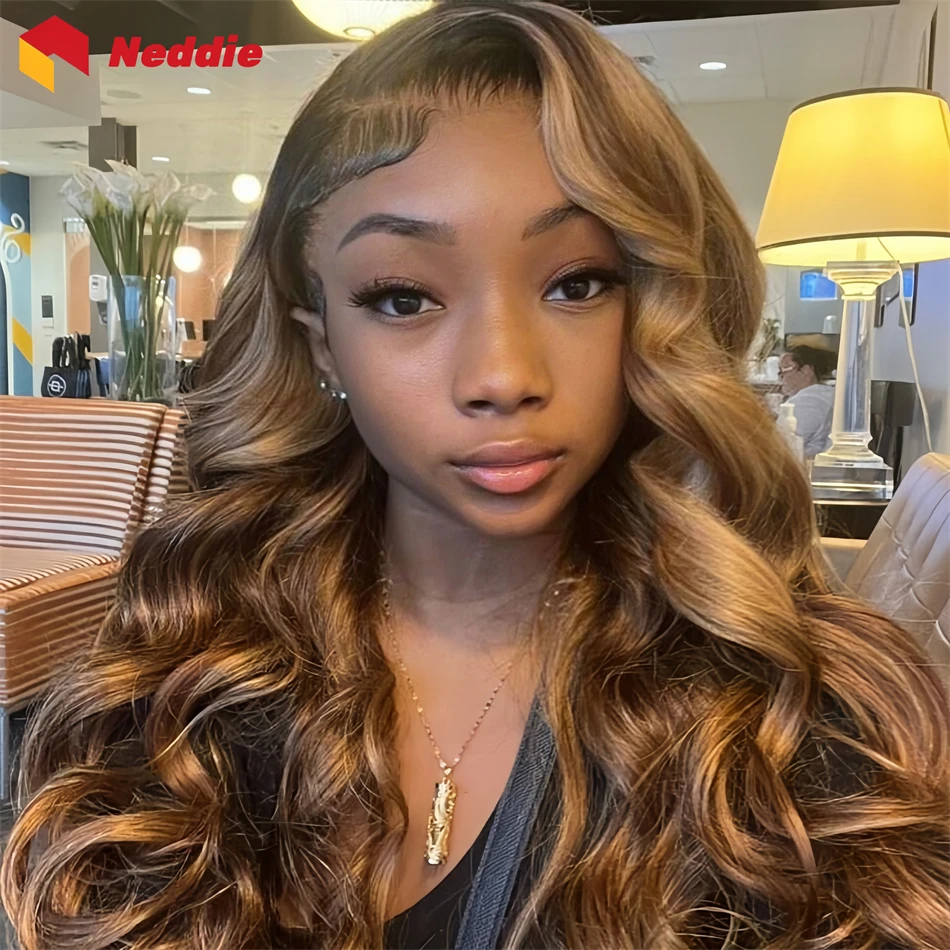 

Brazilian 200 Density 30 Inch Hd Lace Frontal Wig 13x6 Body Wave 100% Human Hair Highlight Colored Cheap Wigs on Sale Clearance