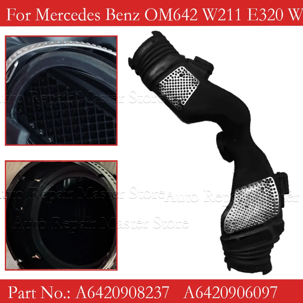 6420946397 A6420908237 A6420943497 6420908237 For Mercedes Benz OM642 W211 W164 W251 Engine Air Hose Duct With Flow Mass Sensor