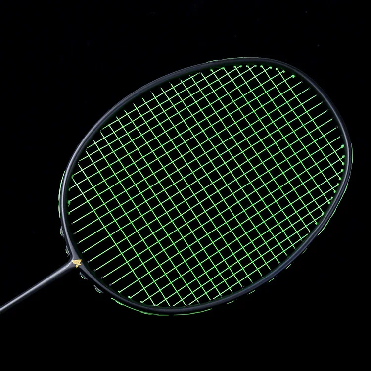 Badminton Racket Full Carbon Fiber Single Racket Ultra-light 4U Beginner Training for Men and Women Home Entertainment Split 5