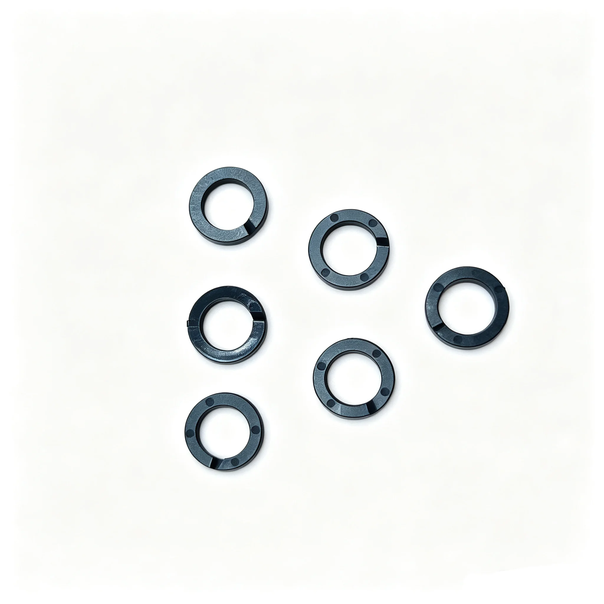 100PCS GDI Fuel Injector Kits Ring Washer PA66 9.8x6.9x1.5mm For Hyundai Azera Genesis Coupe 35310-3C560
