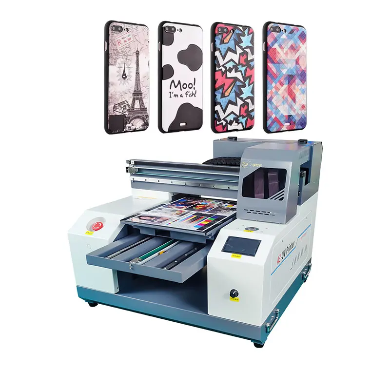 

DAHAO Minor UV Printer A3 Ultraviolet Printer UV Flatbed Printer for Phone Case Printing Multicolor A3 TX800 Sprayer