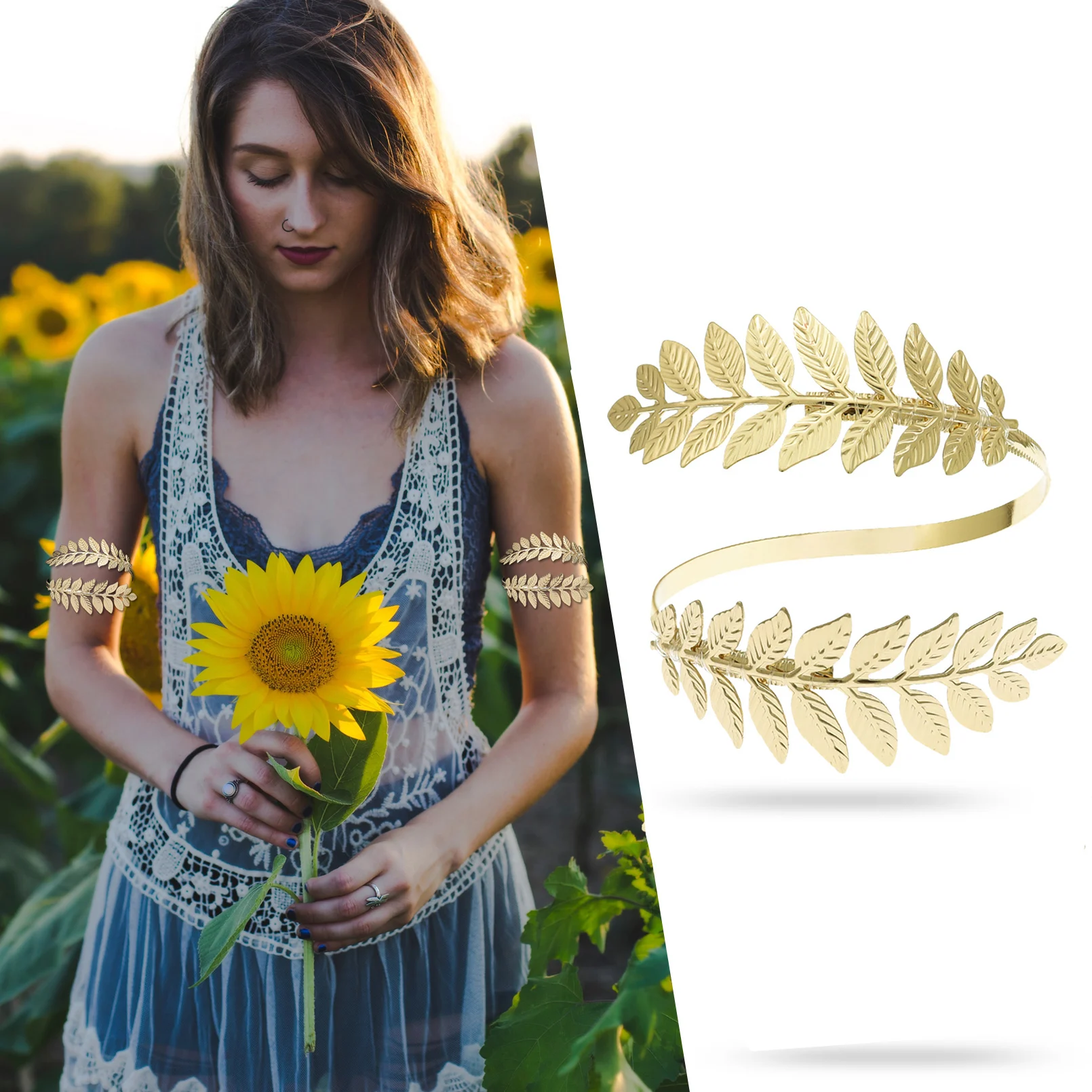 Egypt Cleopatra Swirl Snake Arm Cuff Bracelets Armlet Armband Big Wide Bangle For Women Men Jewelry Pulseiras Accessories Gifts