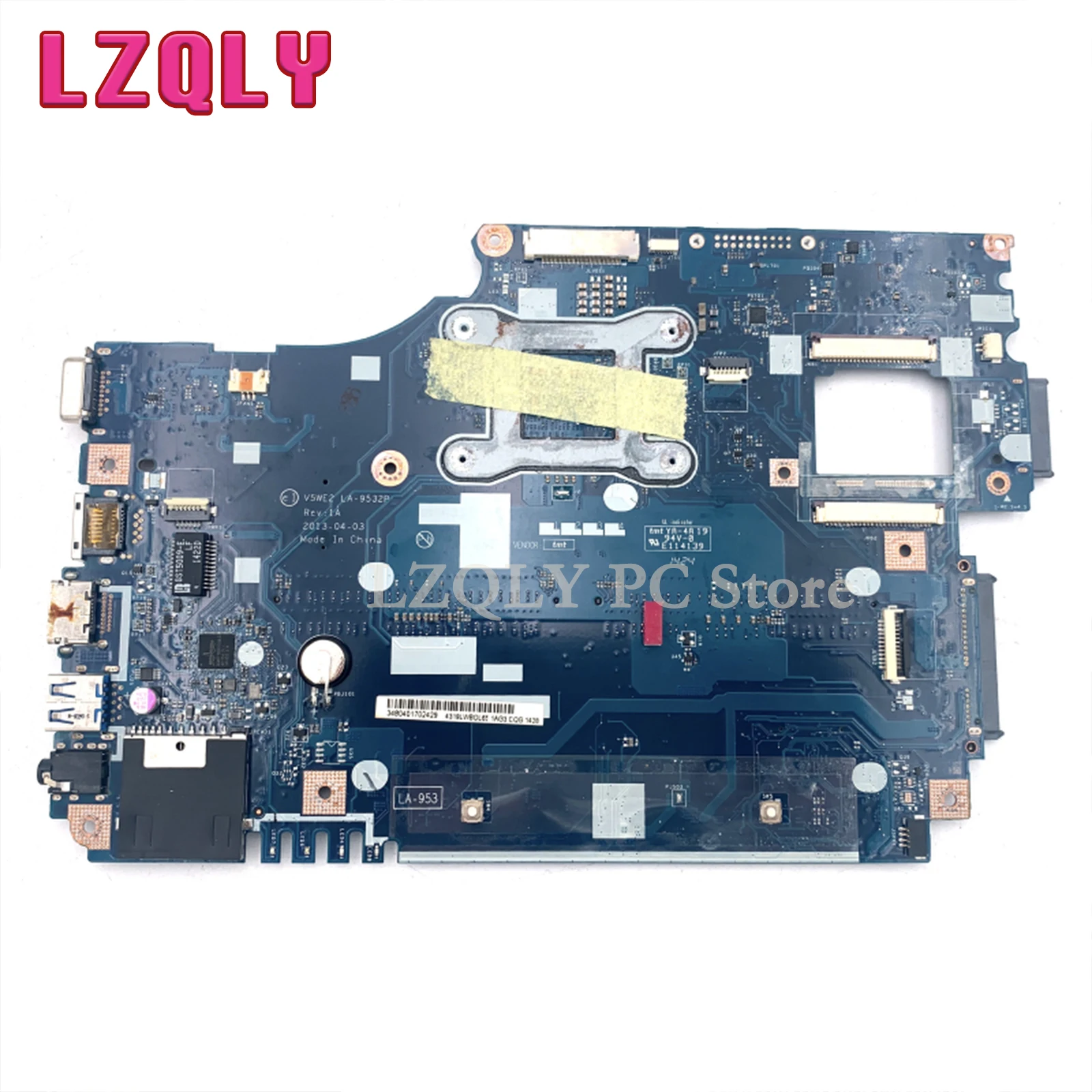 For Acer Aspire E1-532P E1-532 E1-572G NBM8E11002 NBMFM11007 Laptop Motherboard V5WE2 LA-9532P I5-4200U CPU DDR3L Main Board