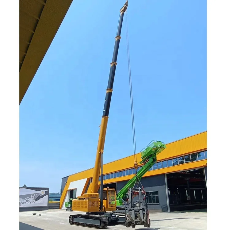 Spider crane 8t mini spider crawler crane