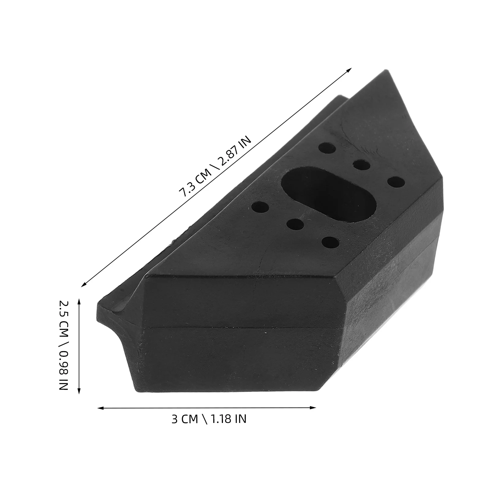 Kit de sujeción para coche con juego de pernos, abrazadera de Base Universal negra para amarre estable de vehículos y reparación de automóviles