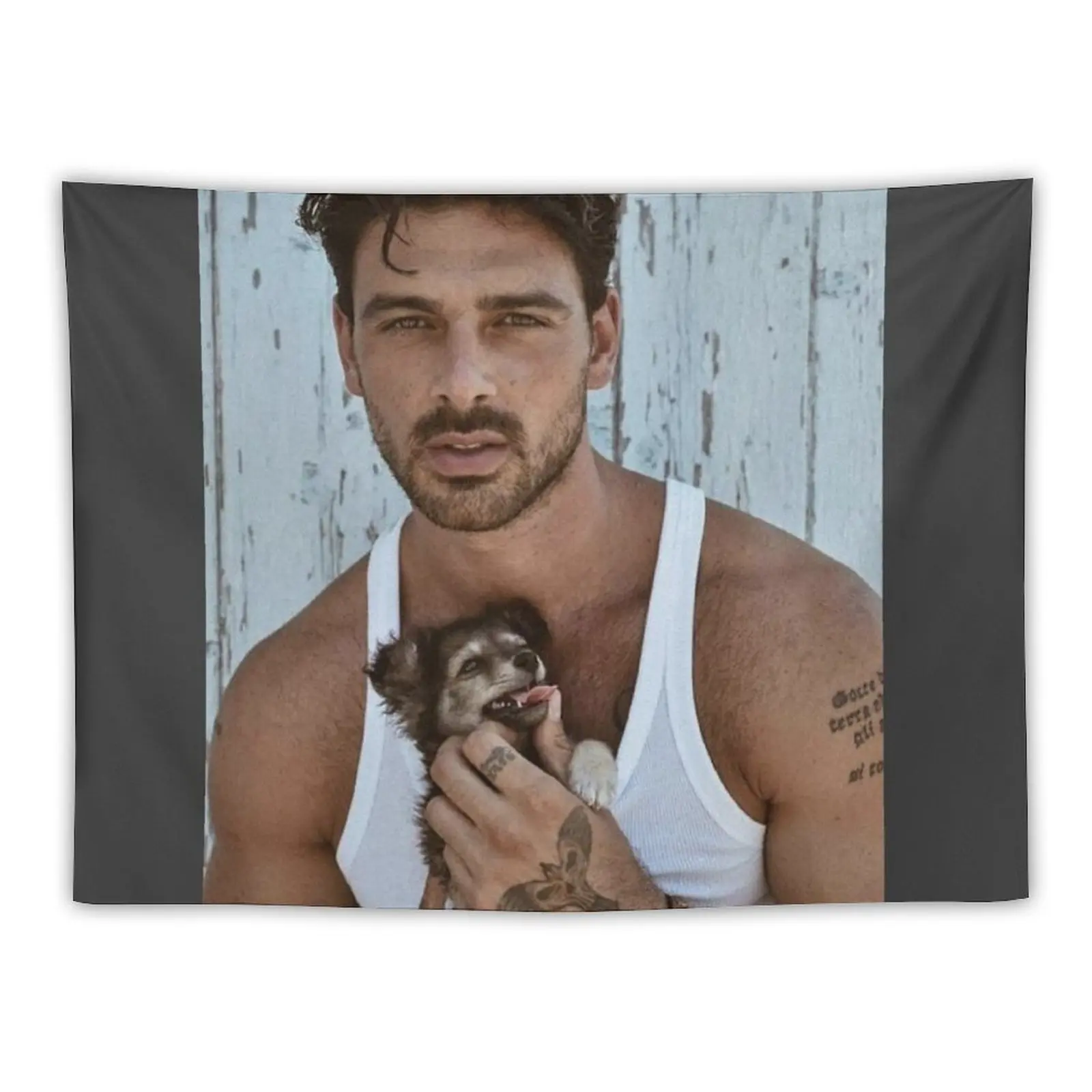 

Ковер Michele Morrone, Настенный Ковер, домашние украшения в эстетике