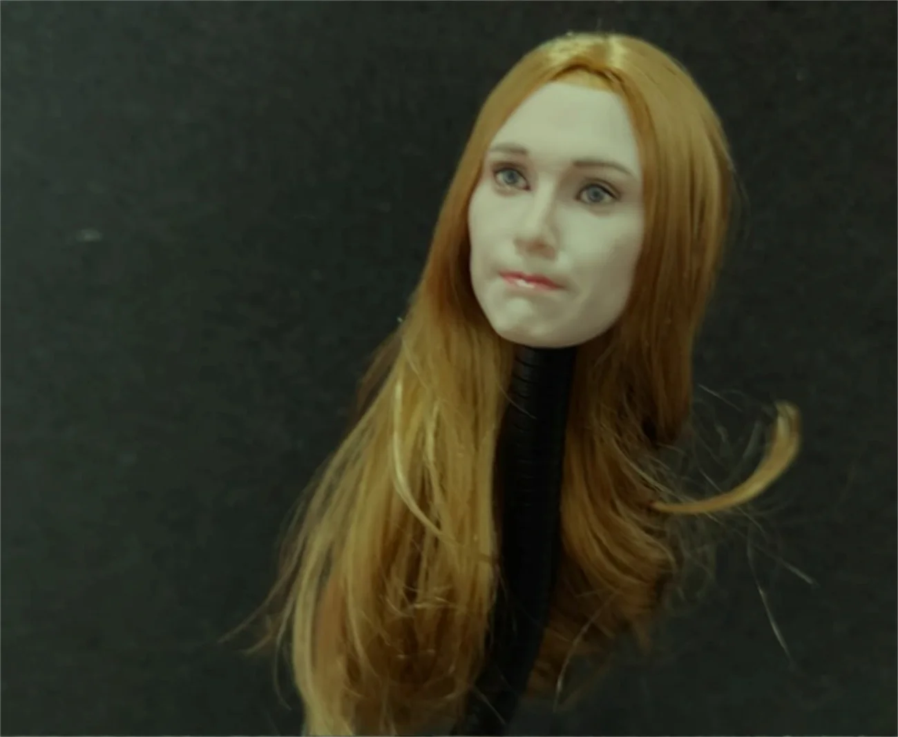 1/6 Scale Elizabeth Olsen Movie actor Female Head Sculpt Carving Close Mouth expression Model Fit 12''  Action Figure Body