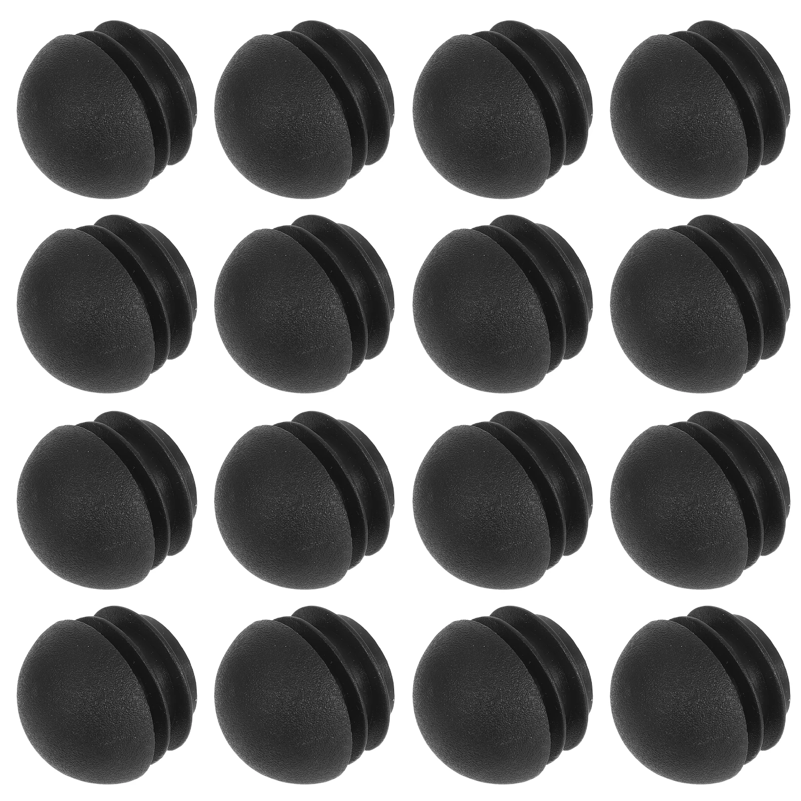 

30pcs Plastic End Cap Furniture Chair Leg Plug 25Mm Tubing Cap Wear Resistant Floor Protector Chair Leg Inserts For Table Legs