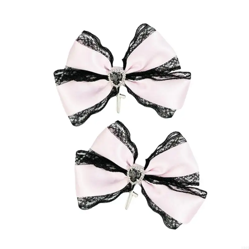 H055 Daily Walk Hairclip Party Party Wedding Hairpiece Romantics الأنيقة الأقواس