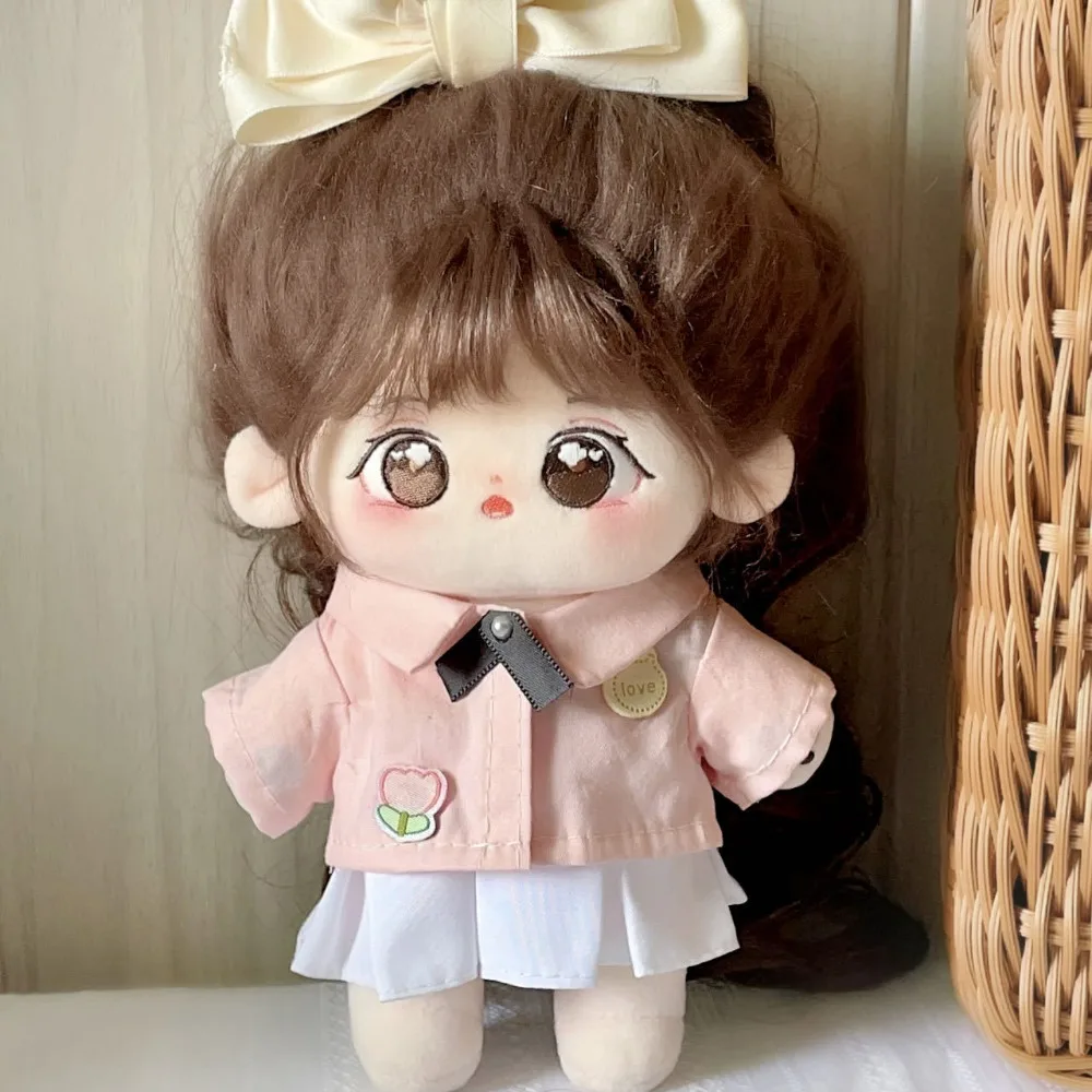 

Для 15/20 см плюшевая кукла, одежда, рубашка, юбка, комплект, нарядные аксессуары для кукол, вечерние платья для смены, рождественский подарок, игрушки