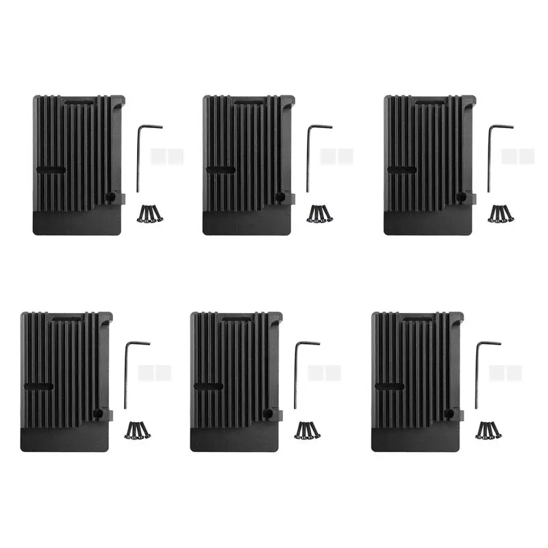 abri-6x-for-raspberry-pi-4-model-b-aluminum-case-passive-cooling-aluminum-alloy-protective-shell-metal-enclosure