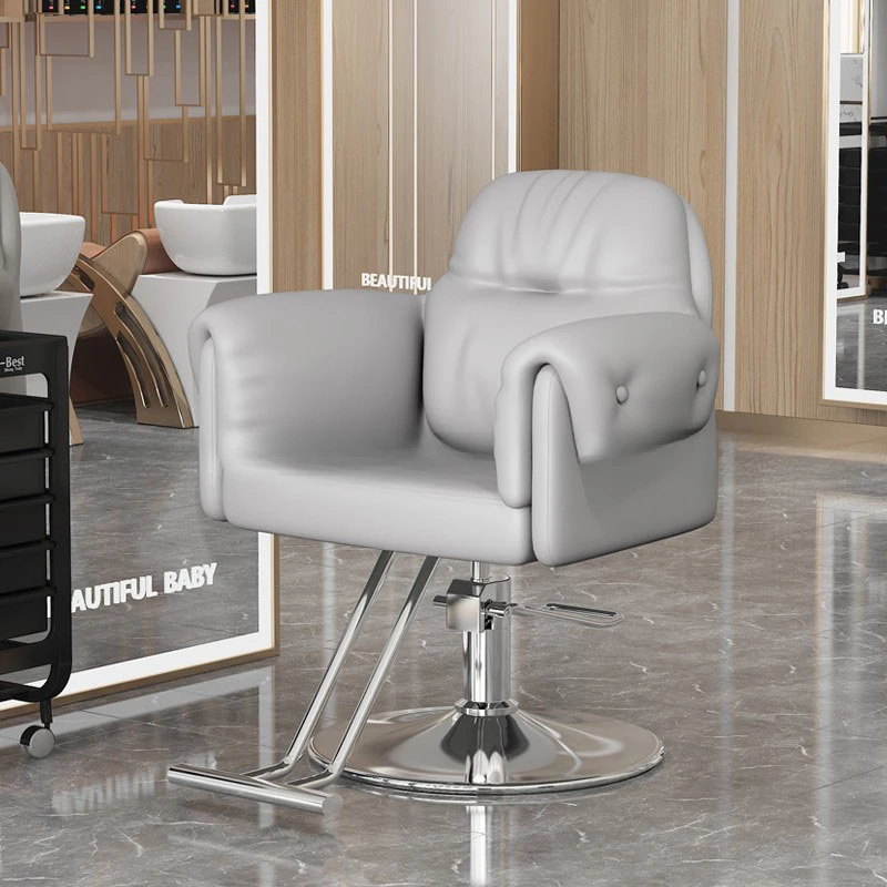 Metalen Cosmetische Kappersstoelen Manicure Make-Up Ijdelheid Esthetische Kappersstoelen Kapper Sillas De Barberia Moderne Meubels