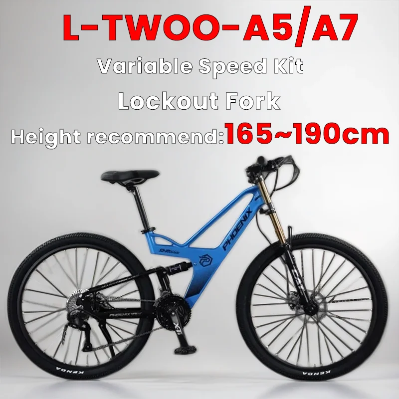 

27.5inch Magnesium alloy frame Mountain bike 27/30speed off-road Bicycle MTB bike Double brake Full suspension aldult student