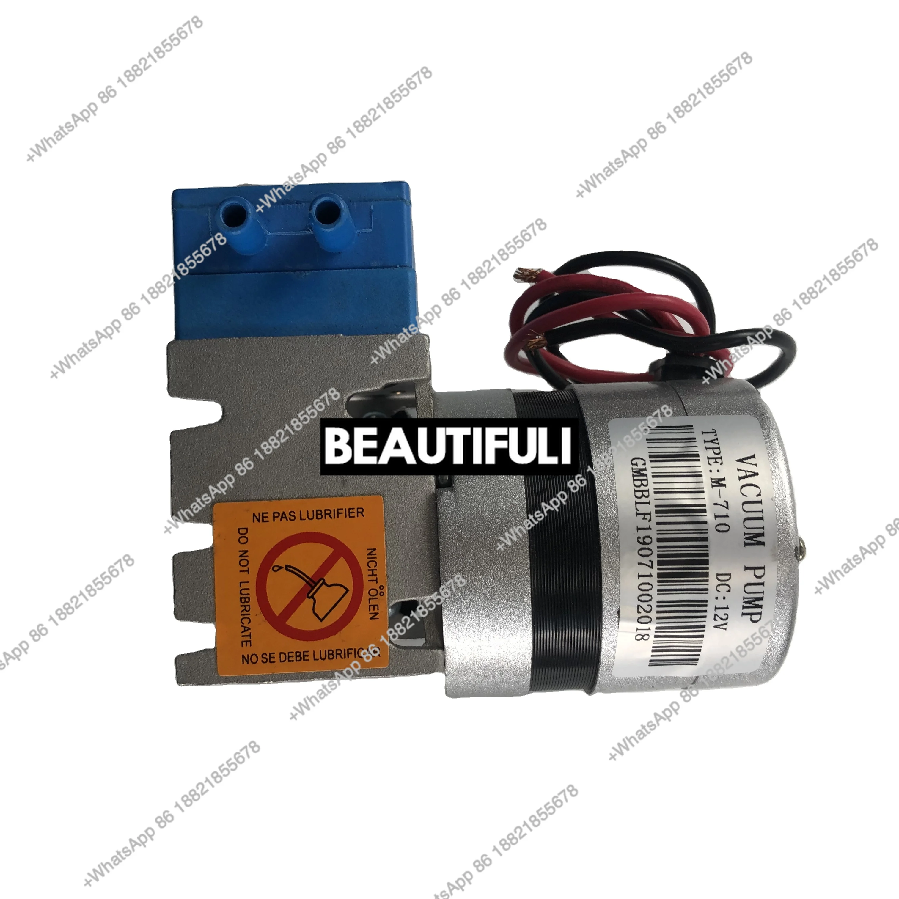 

Micro Diaphragm 12v Dc Oiless Brushless Motor Vacuum Pump