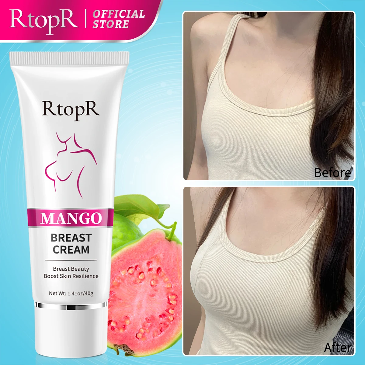 

Mango Breast Enhancement Cream Female Elasticity Breast Enhancement Cream Tightening and Lifting Breast Enhancement Breast