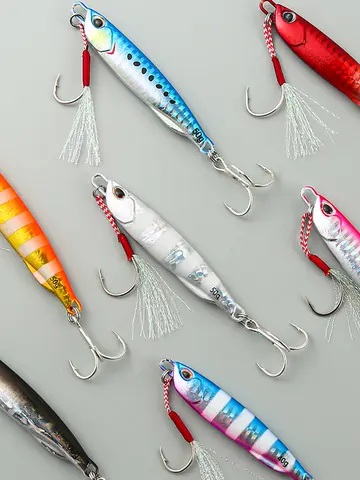 2021 Japen Metal Cast Jig Spoon 10/15/20/30/40/50g Shore Casting Jigging Fish Sea Bass Fishing Lure Artificial Bait Tackle