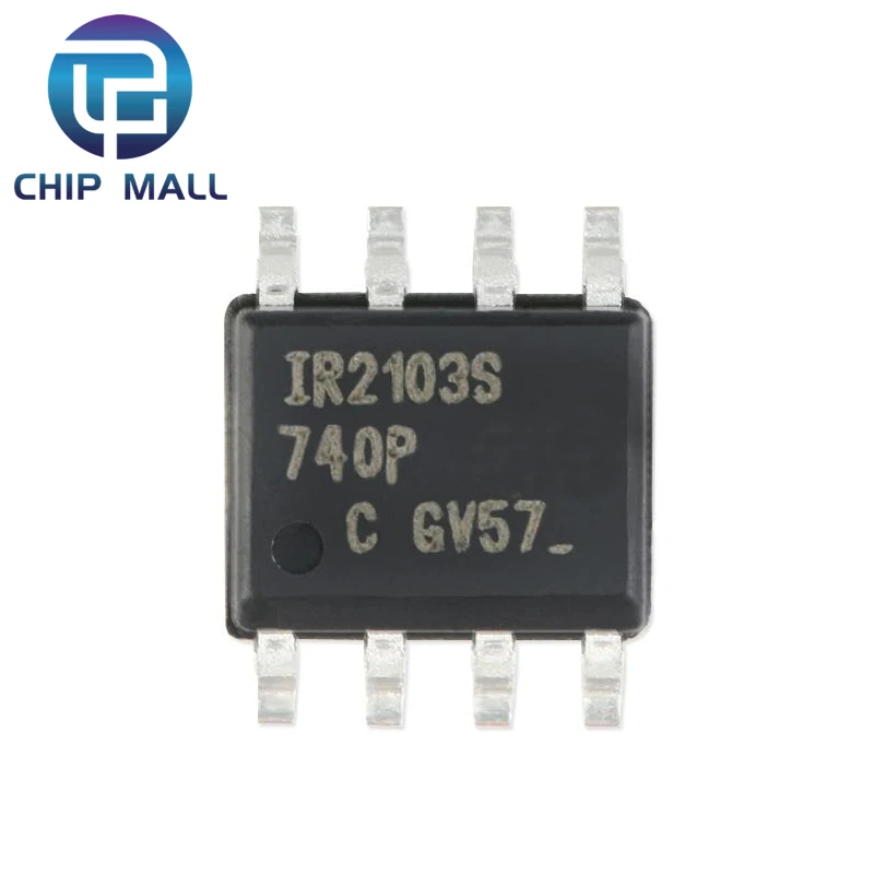 IR2103STRPBF SOIC-8 600V Half-Bridge Gate Driver IC Chip New Spot