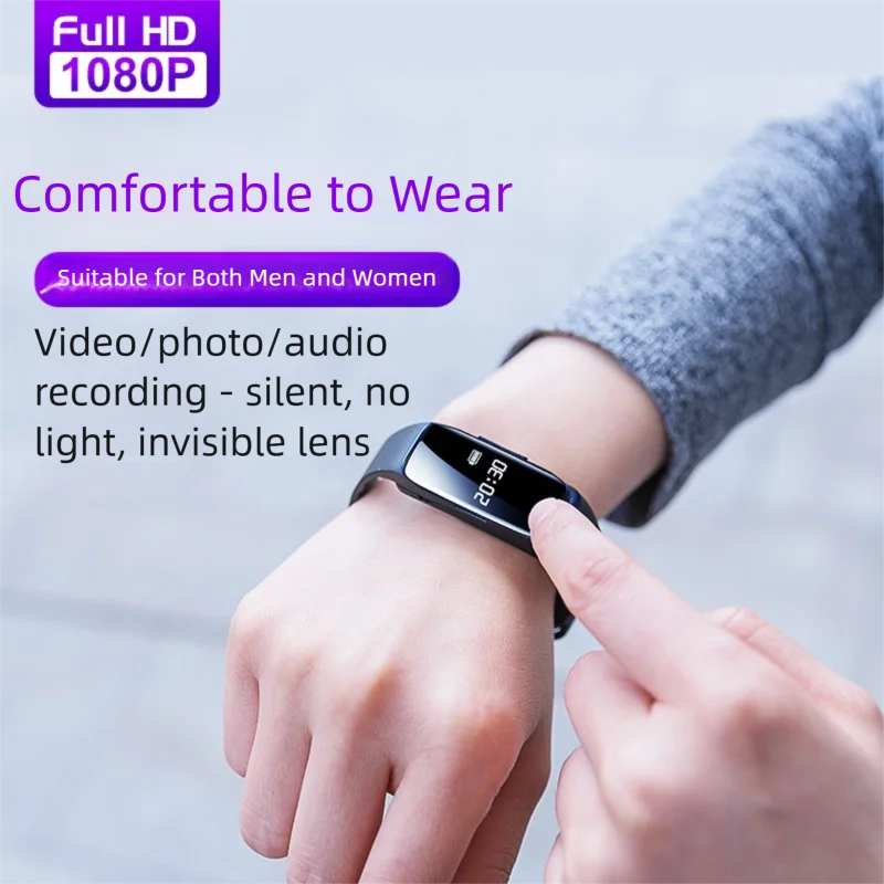 กล้องนาฬิกาข้อมือขนาดเล็ก 1080 - Hidden Camera Clock บทวิจารณ์และราคา