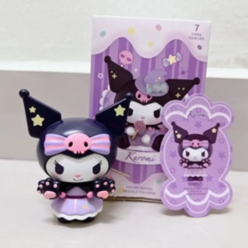 Sanrio Kuromi Blind Box Süßes oder Saures ohne Zucker Anime Überraschung sbox mysteriöse Vermutung Puppen tasche Kawaii Figur Spielzeug