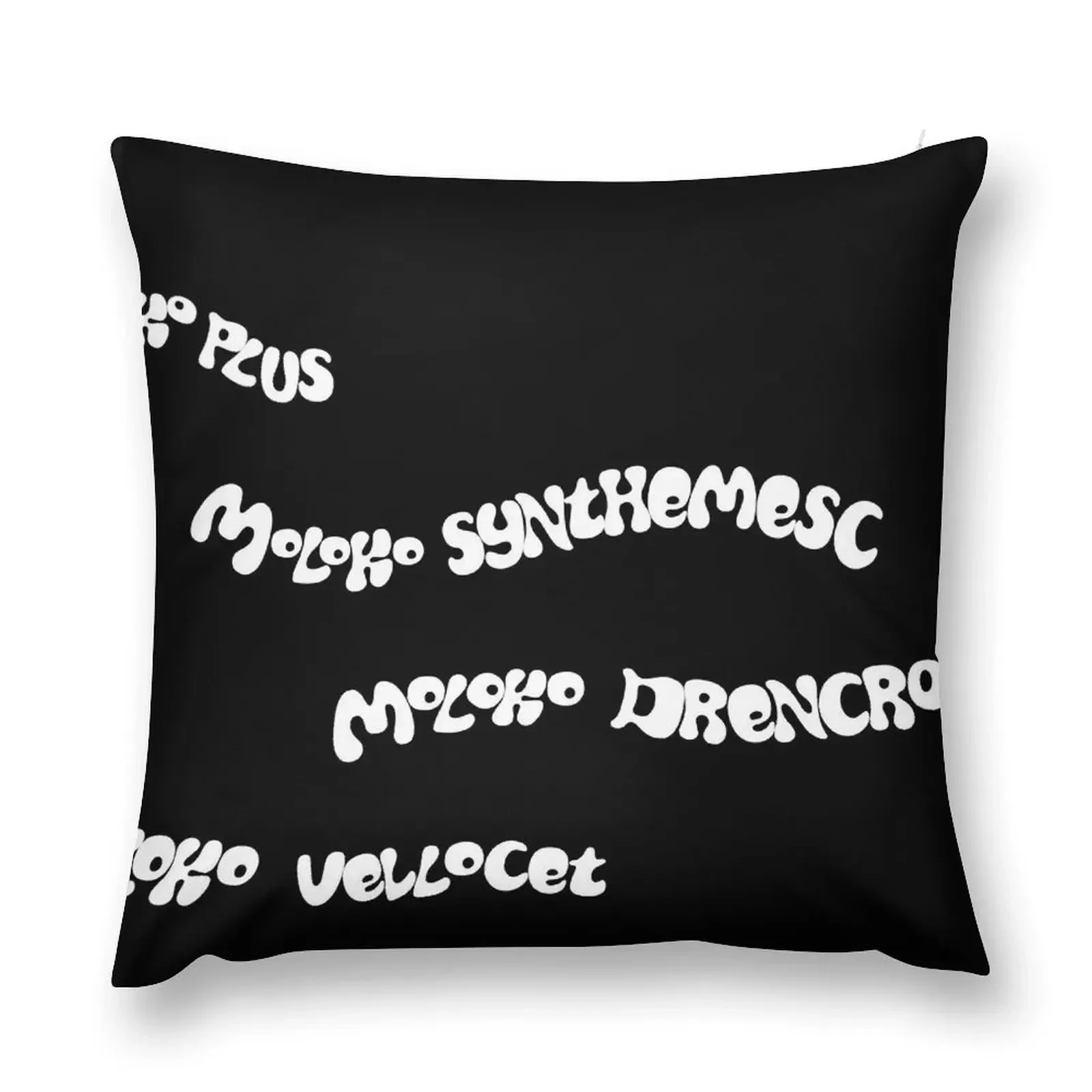 Moloko Plus - Korova Milk Bar - A Clockwork Orange Throw Pillow Cushion Cover Set Plaid Sofa pillow