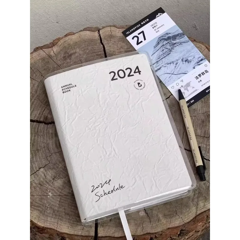 

2024 agenda A5 Daily Plan A Notebook for Time Management Efficiency Manual