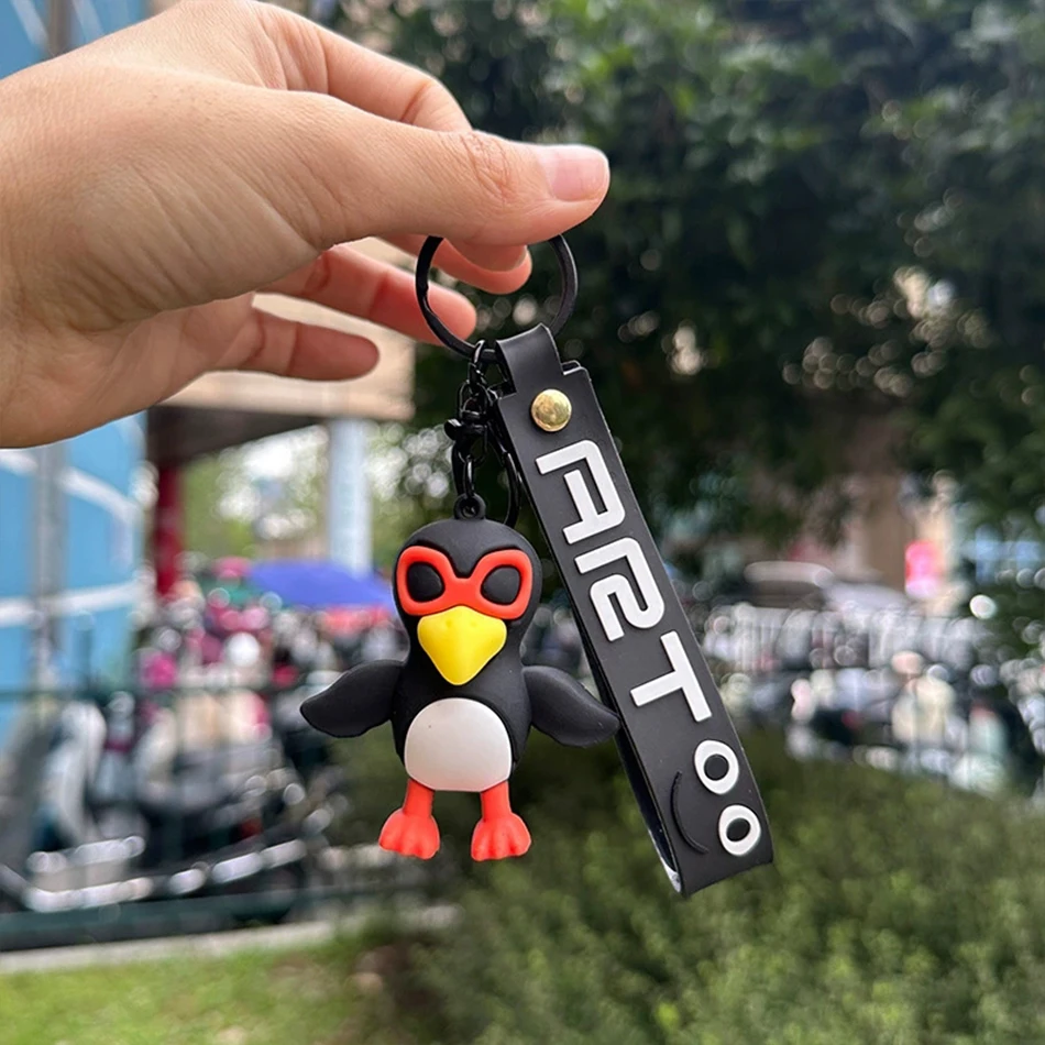 الإيطالية Brainrot الشكل المفاتيح على ظهره هاتف محمول معلقة المعلقات تونغ تونغ تونغ صحور الحلي مجردة تمثال كيرينغ