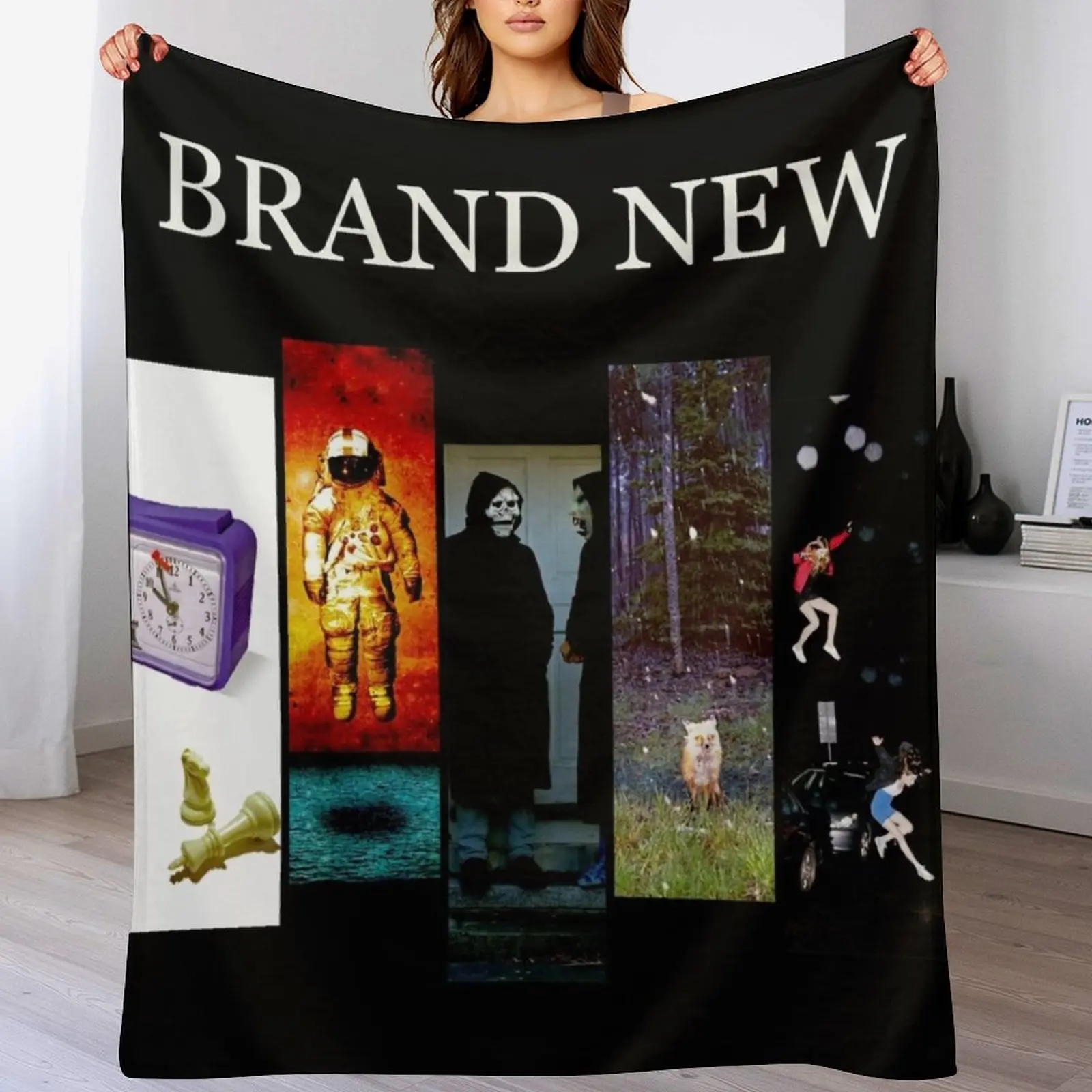 

Brand New Throw Blanket Anti Shedding Soft Fuzzy Blanket for Home