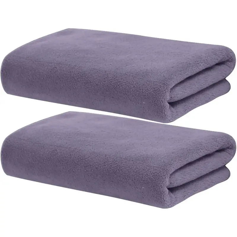 Dark Grey Cleaning Cloth With Hanging Hook Reusable Absorbent Dish Towels Multi‑Purpose Household Kitchen Bathroom Wash Rags