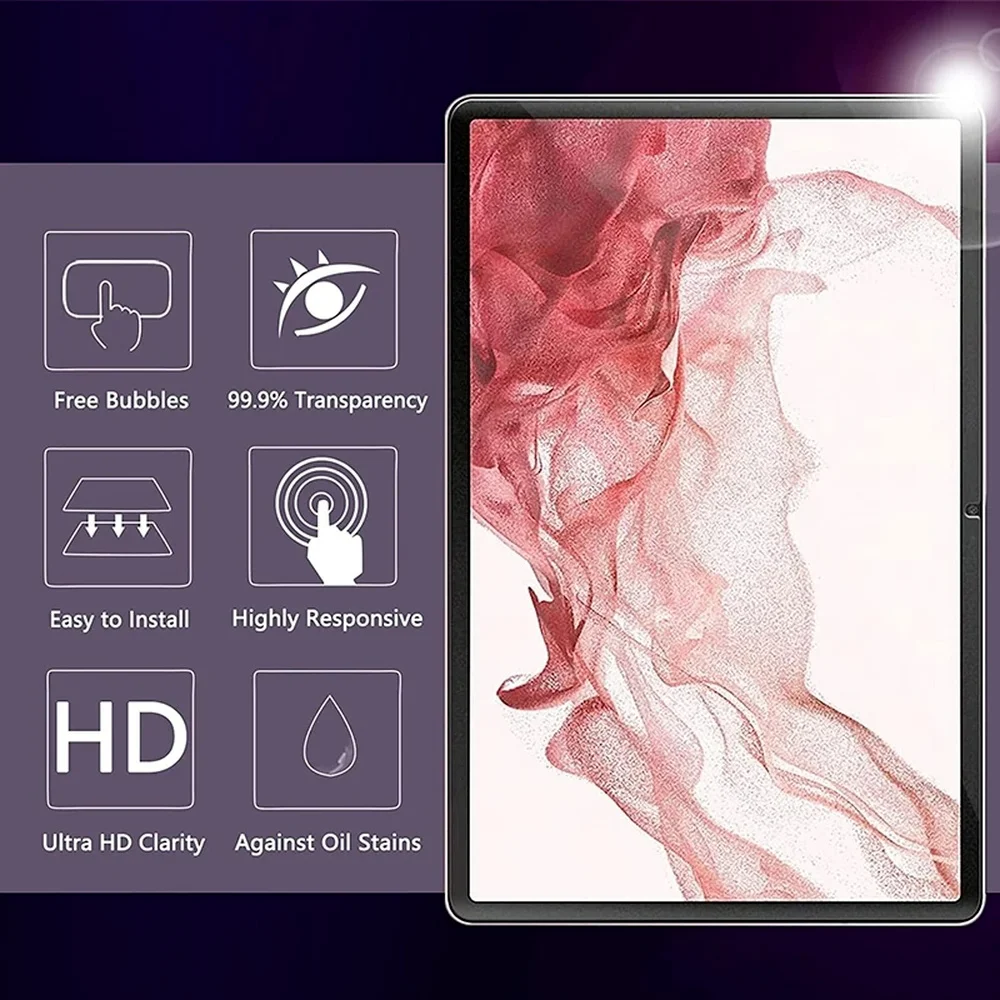 Tempered Glass For Samsung Galaxy Tab S8 2022 SM-X700 X706 Protective Film For Samsung Galaxy Tab S7 11.0'' 2020 SM-T870 T875 view 5