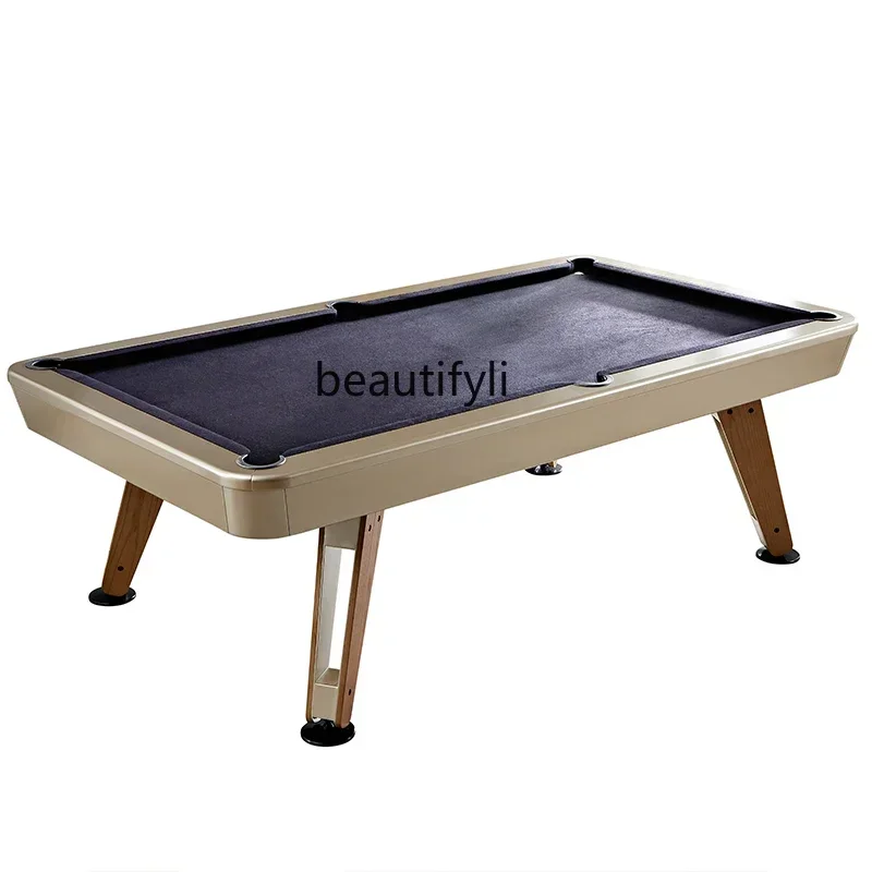 Villa Standard Pool Table Chinese Black Eight Billiard Table American Ball Table Adult Home Use