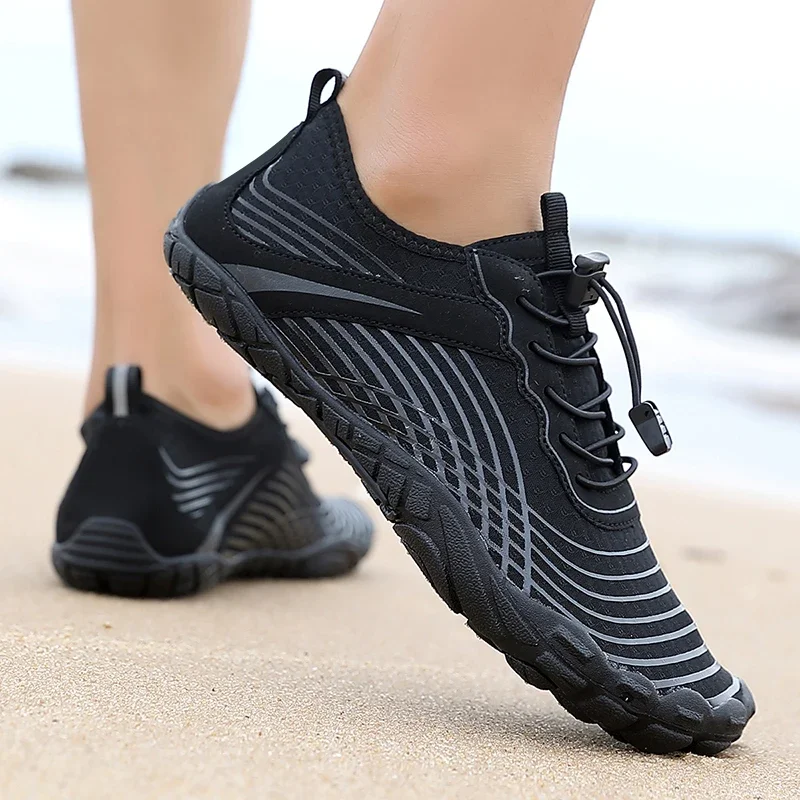 Mannen Vrouwen Water Blootsvoets Schoenen Strandschoenen Snel Droog Wandelen Casual Sport Sandalen Lichtgewicht Zachte Outdoor Comfortabele Treinschoen