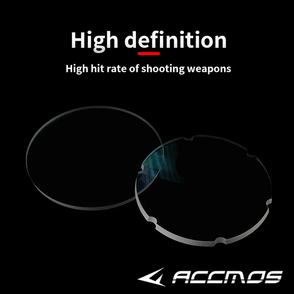 Compound Bow Sight Lens 4x/ 6x/8x Lens Scope 35/45/48/54mm Magnify Glass Competition Shooting Hunting Accessories