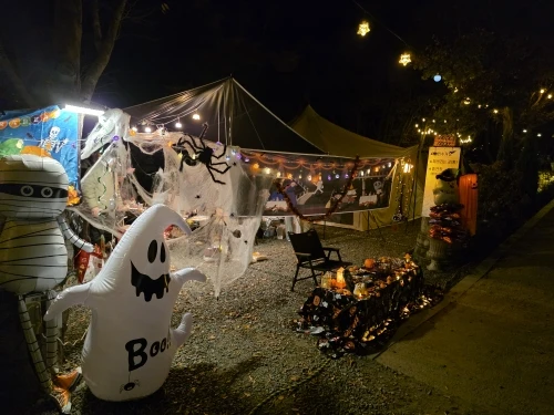 1 Ghost Tumbler Inflatable Decorations Halloween Decorations White Ghost Tumbler Suitable for Holiday Indoor and Outdoor Decoration Inflatable Water Filling photo review