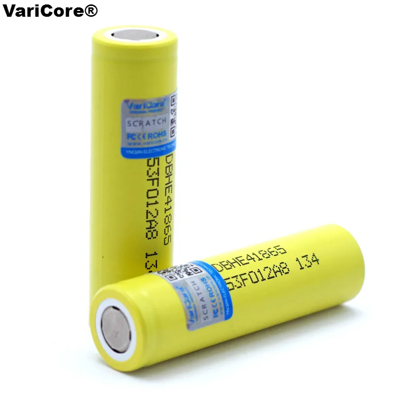 VariCore Novo Original HE4 2500mAh Li-lon Bateria 18650 3.7V baterias recarregáveis de energia 10A 20A descarga para ferramenta elétrica