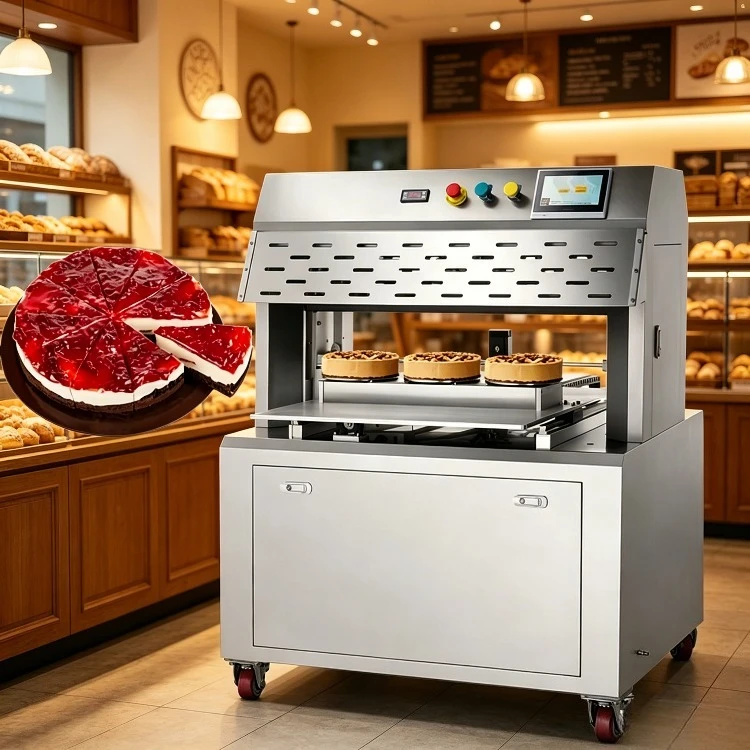 Dough Cutting Machine Commercial Kitchens Digital Display Cheese Cutting Machine Food Grade Materials