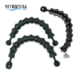 Diving ball head Flexible arm YS joint Curved arm double ball head and single ball head extension for flash and diving lights