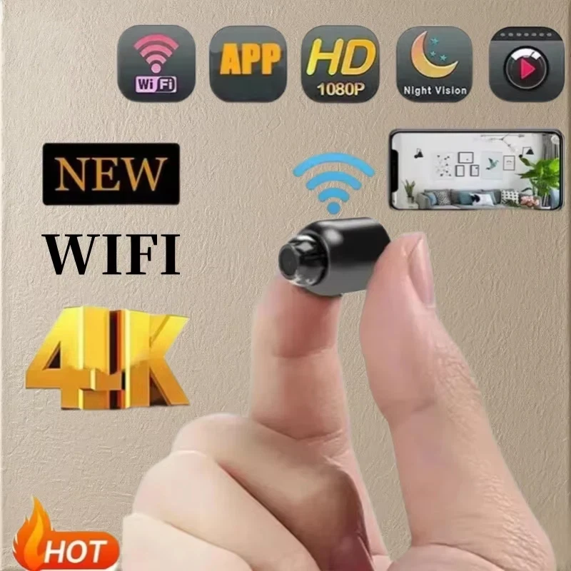1080P HD Mini Wifi Security Camera with Night Vision