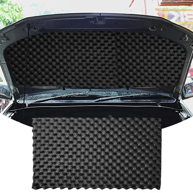 Sound Absorbing Panel Sound Pads Acoustic Panels Self Adhesive Acoustic Barrier for Car Studio Waterproof Sound Proof Padding view 2