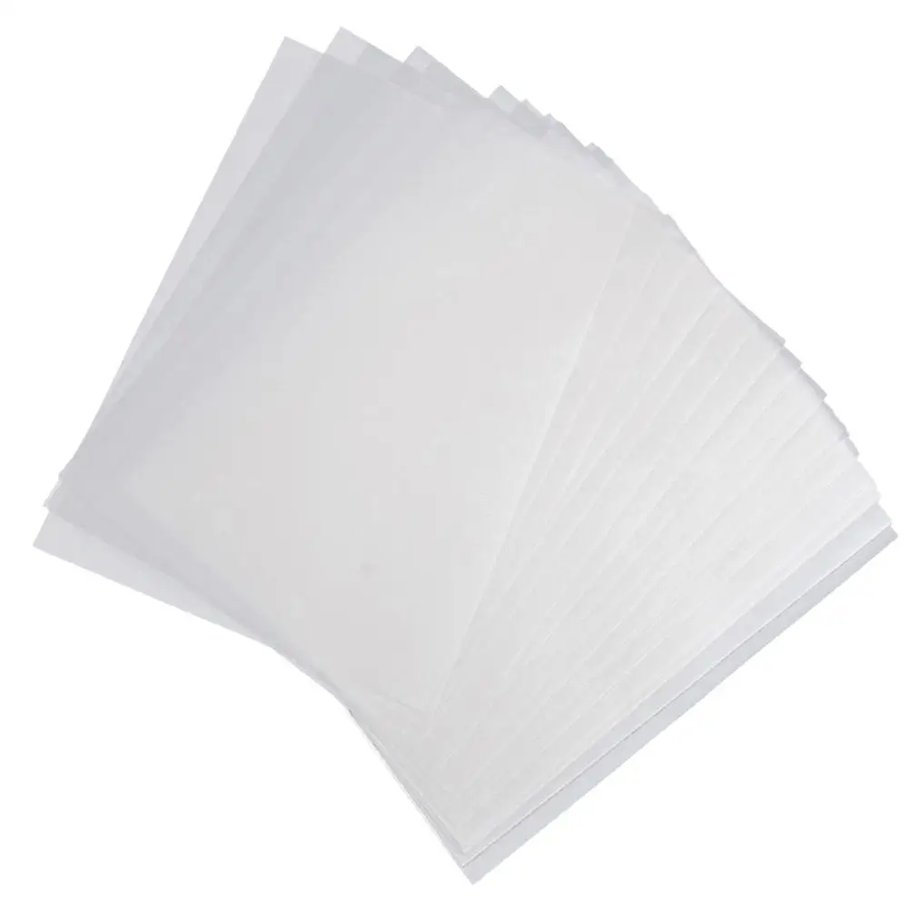 

100 Pcs Tracing Paper Sets Translucent Copy Paper for Engineering Drawing Sketching Calligraphy Craft Fade Resistant Durable